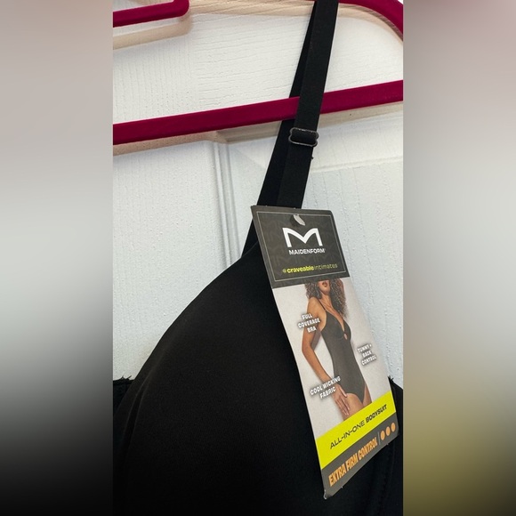 Maidenform Women's Extra Firm Control All In One Bodysuit Black , Size M NWT - Picture 6 of 14